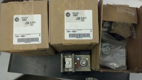 Allen bradley set of 3 fuse block 1491-r621 401 to 600 amp use block for sale