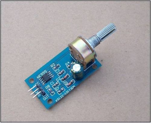 Mini Adjustable PWM Signal Generator Output 10Khz Based on NE555 Free Shipping