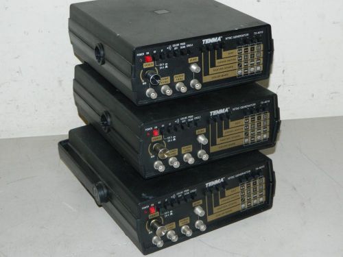 Tenma NTSC Generator 72-4015 (3x units, repairs)  (untested units)   ***