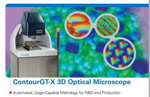 NEW Bruker Contour GT-X3 Optical Surface profiler