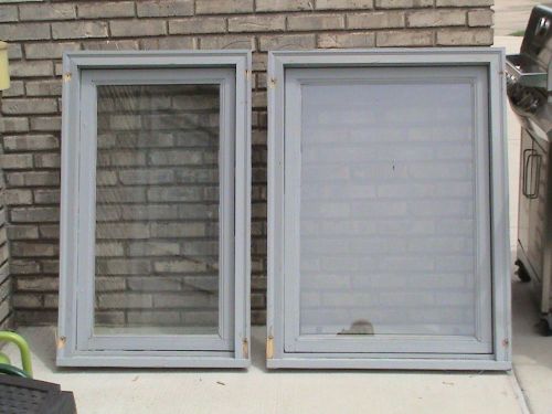 2 Marvin Casement Windows 5 3/4&#034; Depth