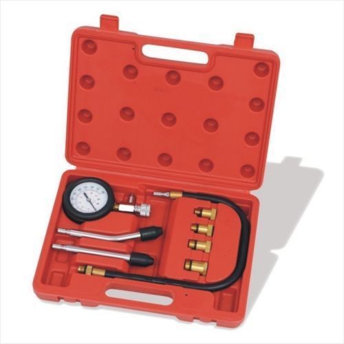 Cylinder Compression Tester Test Set Professional Mechanics Gas Engine New