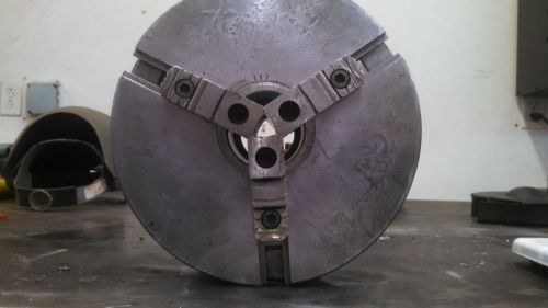 10&#034; 3 jaw lathe chuck plain back  Southbend,Logan, Monarch