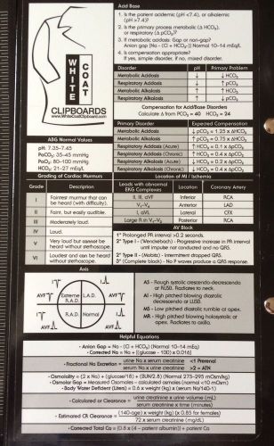 Whitecoat clipboard-black medical edition for sale