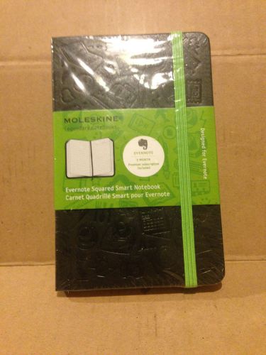 MOLESKINE EVERNOTE SQUARED SMART NOTEBOOK 9x14cm