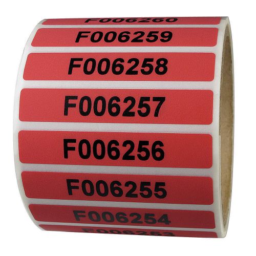 Tamper-Evident Tape, 1/2Inx2-7/8In, PK250 XSG21-36RESN-250