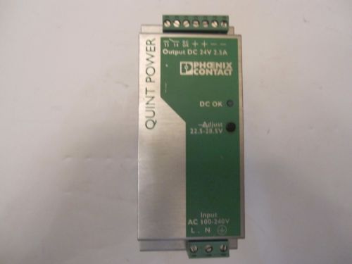 Phoenix Contact QUINT-PS-100-240AC/24DC/2.5 Power Supply