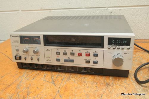 PANASONIC VIDEO CASSETTE RECORDER AG-6200 AUDIO DOLBY SYSTEM