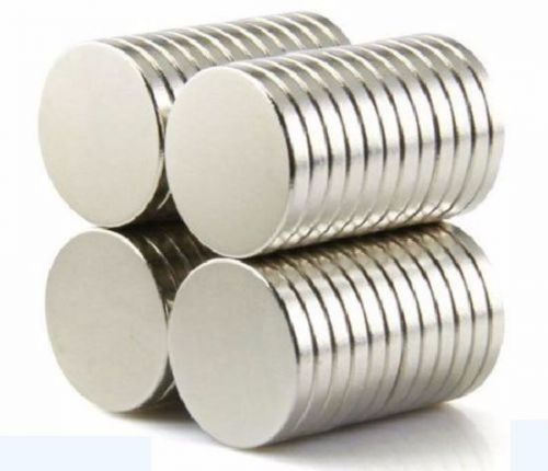 10 pcs Super Strong Round Disc 15 x 1 mm Magnet Rare Earth Neodymium N50