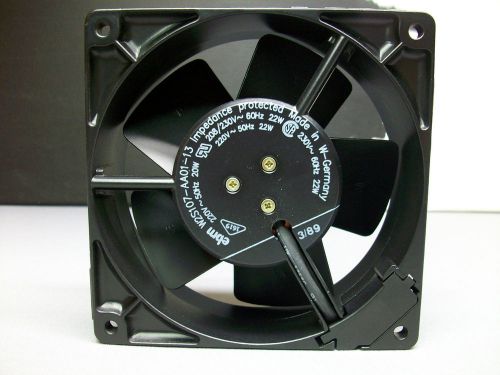 EBM AXIAL FAN 230V 22W *W2S107-AA01-13* COOLING FAN