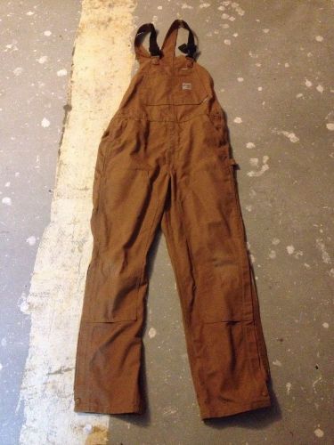 Carhartt FR Duck Bib Overall - unlined 38x36