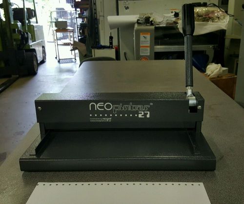 New 27 Pin Plate Punch For Polyester Or Metal Plates