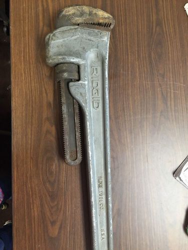 Rigid 48&#034; Aluminum Pipe Wrench