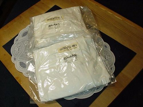 Two (2) Hi-Tec Garments 1158Z  Large Frock Clean Room Garment Sterile SEALED!