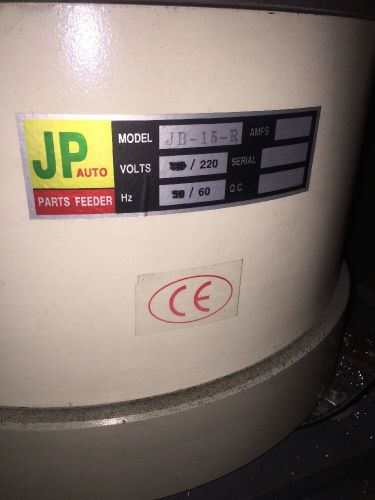 Vibratory Bowl Feeder Magnetic JB-15-R