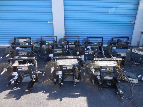 HUGE LOT OF 12 WEBER 5200V2 ENHANCED I/O 2007 PRINTER / LABELERS