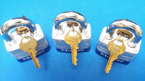 Master Lock Model 27  *27KA*  ** A Lot Of Three **