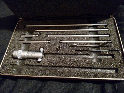 Starrett Inside Micrometer Rods: 2-8 set