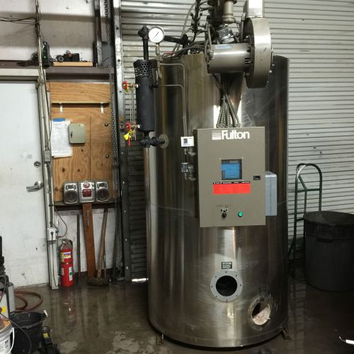 2006 fulton 30 hp 150 psi steam boiler+++ reconditioned for sale