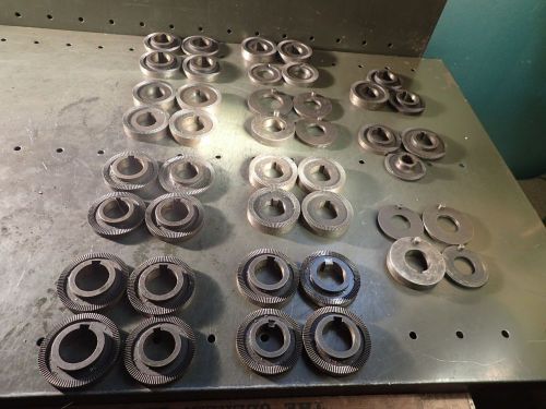 42 Pc Lot Brown &amp; Sharpe Automatic Lathe Screw Machine Cam Holder Halves