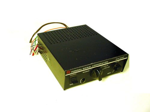 FEDERAL SIGNAL PA300 12 V SIREN BOX #2