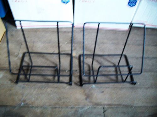 Lot of 2 Black Store Magazine Display Rack