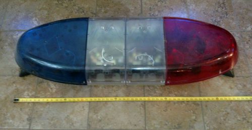 Rare vintage 54 inch Federal signal Vista light bar  emergency