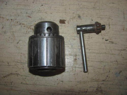 JACOBS 32BA 0-3/8&#034;   DRILL CHUCK W/ KEY