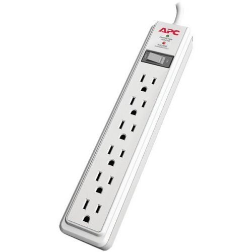 APC P610 Essential SurgeArrest Surge Protector w/6-Outlets &amp; 10&#039; Cord