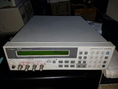 Agilent HP 4339B High Resistance Meter