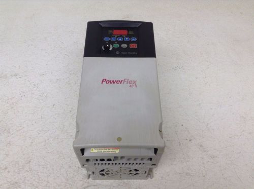 Allen Bradley 22B-D017N104 PowerFlex 40 10 HP 7.5 kW VFD Drive 22BD017N104