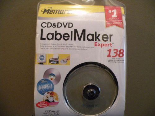 New In Package Memorex CD&amp;DVD Label Maker Expert 138