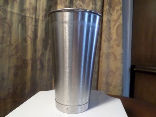 Vintage Bloomfield Industries Mixer Cup Milkshake Cup Stainless Steel