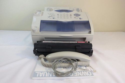 BROTHER INTELLIFAX 2800 LASER PLAIN PAPER FAX COPIER PHONE USED &#034;FREE SHIPPING&#034;