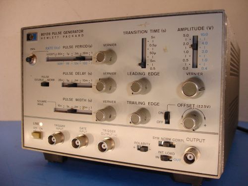 HP Hewlett Packard 8012B Pulse Generator - Powers on SN: 1448A 11965