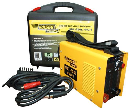 Welding Inverter Machine 250A by Kaiser IGBT ARK MMA AC DC professional