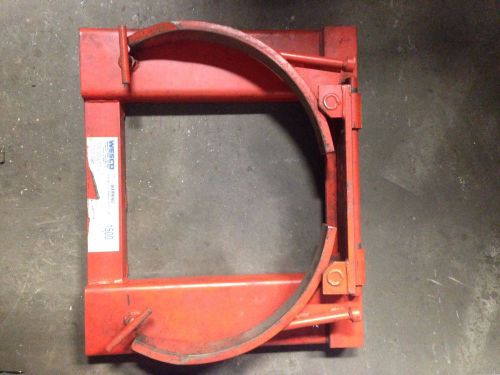 Wesco dj55 fork mounted drum grab lift barrel for sale