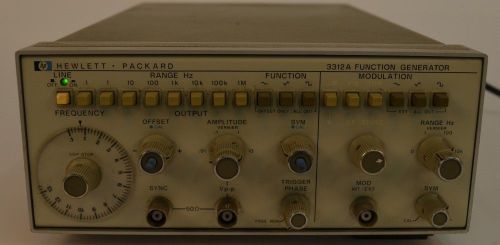 HP Hewlett Packard 3312A Function Generator