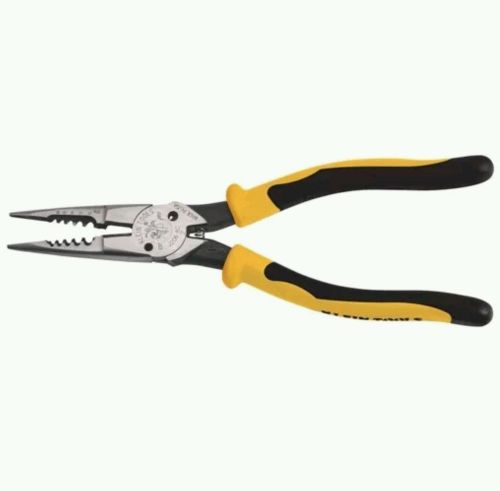 Klein tools j206-8c 8&#034; journeyman all-purpose long-nose pliers - new! for sale
