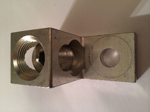 Ilsco lug d3121 750mcm-1/0 (2) 300 mcm - 1/0 1/2&#034; stud for sale