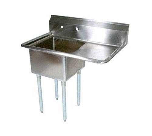 John Boos E1S8-1824-14R24 One (1) Compartment Sink (1) 18&#034;W x 24&#034; x 14&#034;...