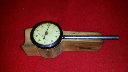 Vintage 1/1000th Back Plunger Indicator .100 Range