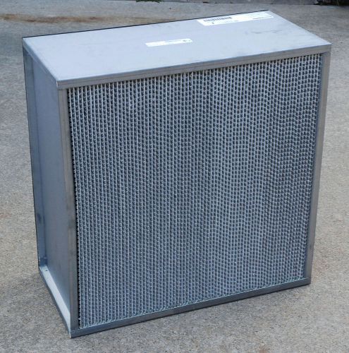 Air handler 2ghr3 hepa microfiber air filter made for grainger 24x24x11.5 new for sale