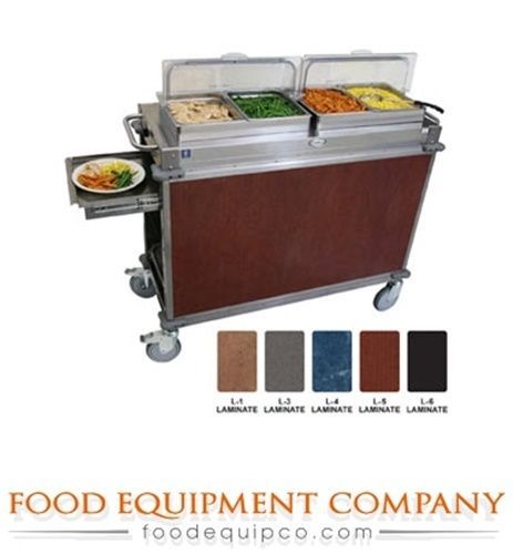 Cadco CBC-HH-L5 Mobile Hot Buffet Cart 51&#034; H x 52.75&#034; W x 20.75&#034; D...