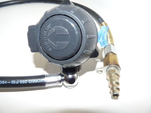 Honeywell survivair panther 961787 non bypass pd sar breathing air regulator for sale