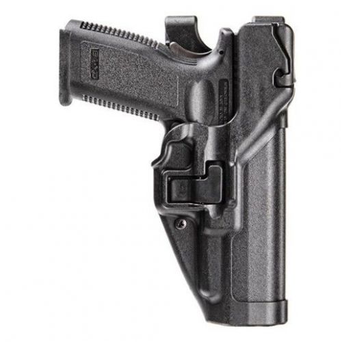 Blackhawk 430604BK-L Serpa Lvl 3 Tact Holster Black Polymer LH for Beretta 92