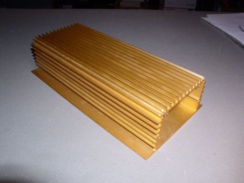 Gold Anodized Extruded Aluminum Electronics Enclosure - Vibratrol