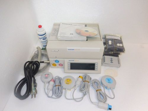 Huntleigh sonicaid team duo fetal monitor and accessories refurbished for sale