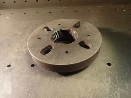 6&#034; Lathe Face Plate 2-1/4&#034; -6 TPI Threaded Hub