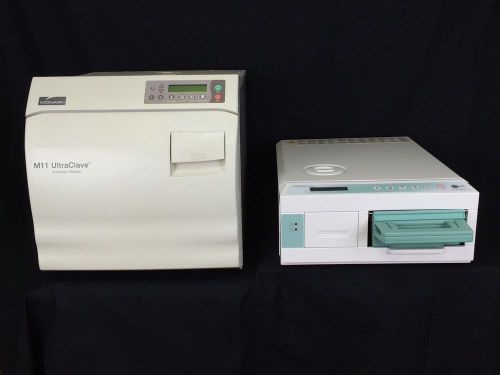 Scican Statim 5000 and Midmark M11 &#034;Newstyle&#034; Quality Sterilizer Set #5